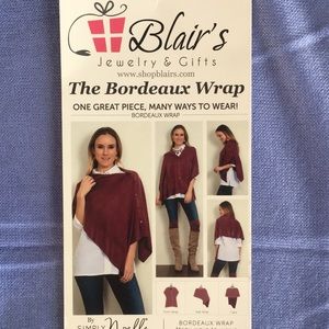 Simply Noelle - The Bordeaux Wrap - Periwinkle